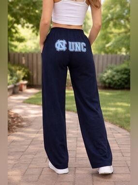 Vtg Soffee North Carolina Tar Heels Women’s Pull On Lounge Pajama Pants Large